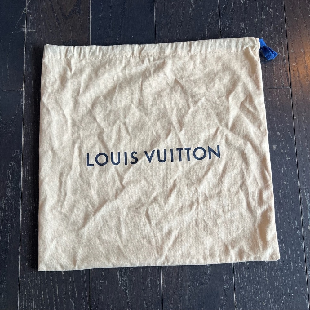 LOUIS VUITTON large DRAWSTRING DUST BAG FOR HANDBAG 42/41cm storage storage
